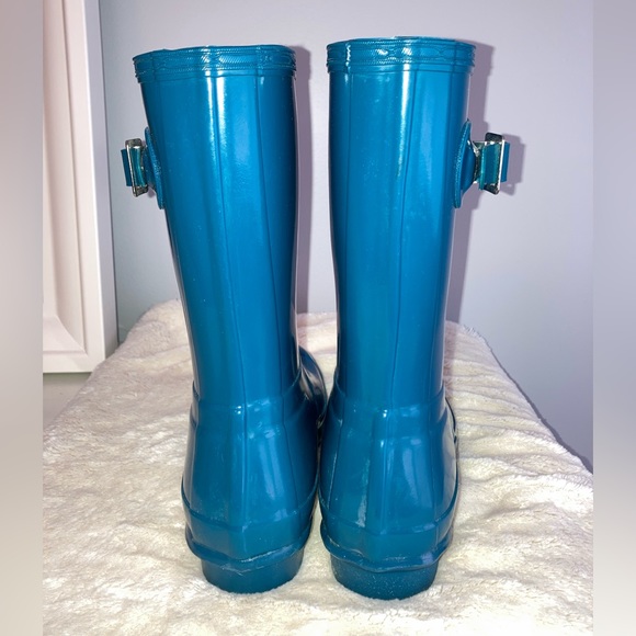 HUNTER Original Short Gloss Rain Boots - Picture 5 of 11